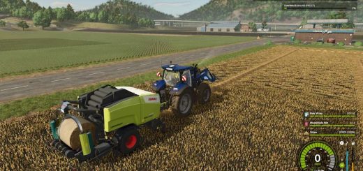 CLAAS ROLLANT 455 UNIWRAP Speedy v1.9
