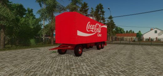 Coca-Cola truck trailer v1.0