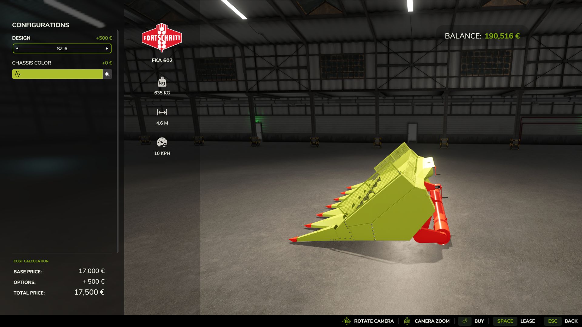Corn Header 6 row v1.0