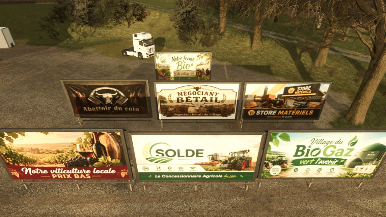 Decorative agricultural panels v1.0.0.1