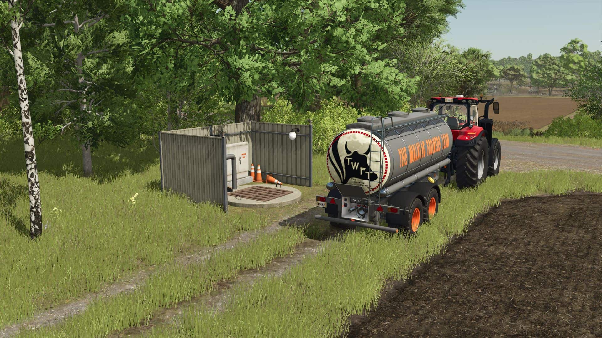 DF fuel burner (underfloor diesel station) v1.0