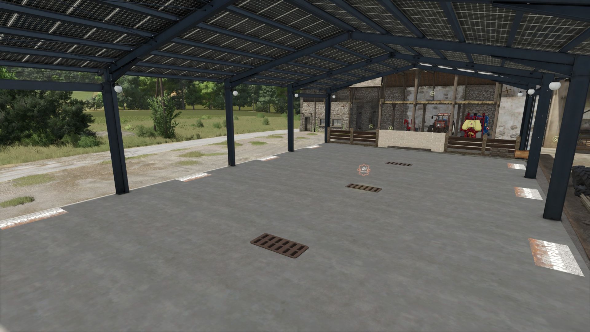DF Premium Courtyard Garage M30 – Open Shelter v1.0