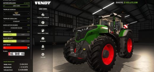 Fendt 1000 Vario Ultimate Performance Edition v1.0