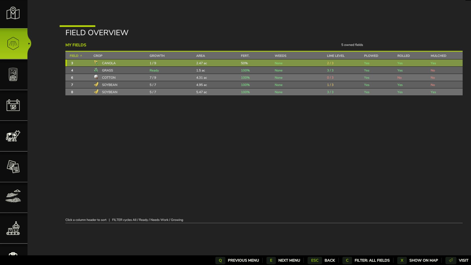 Field Overview v1.0