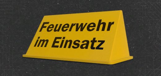 Fire department roof sign v1.0