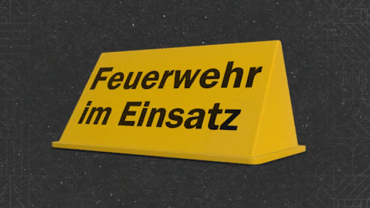 Fire department roof sign v1.0