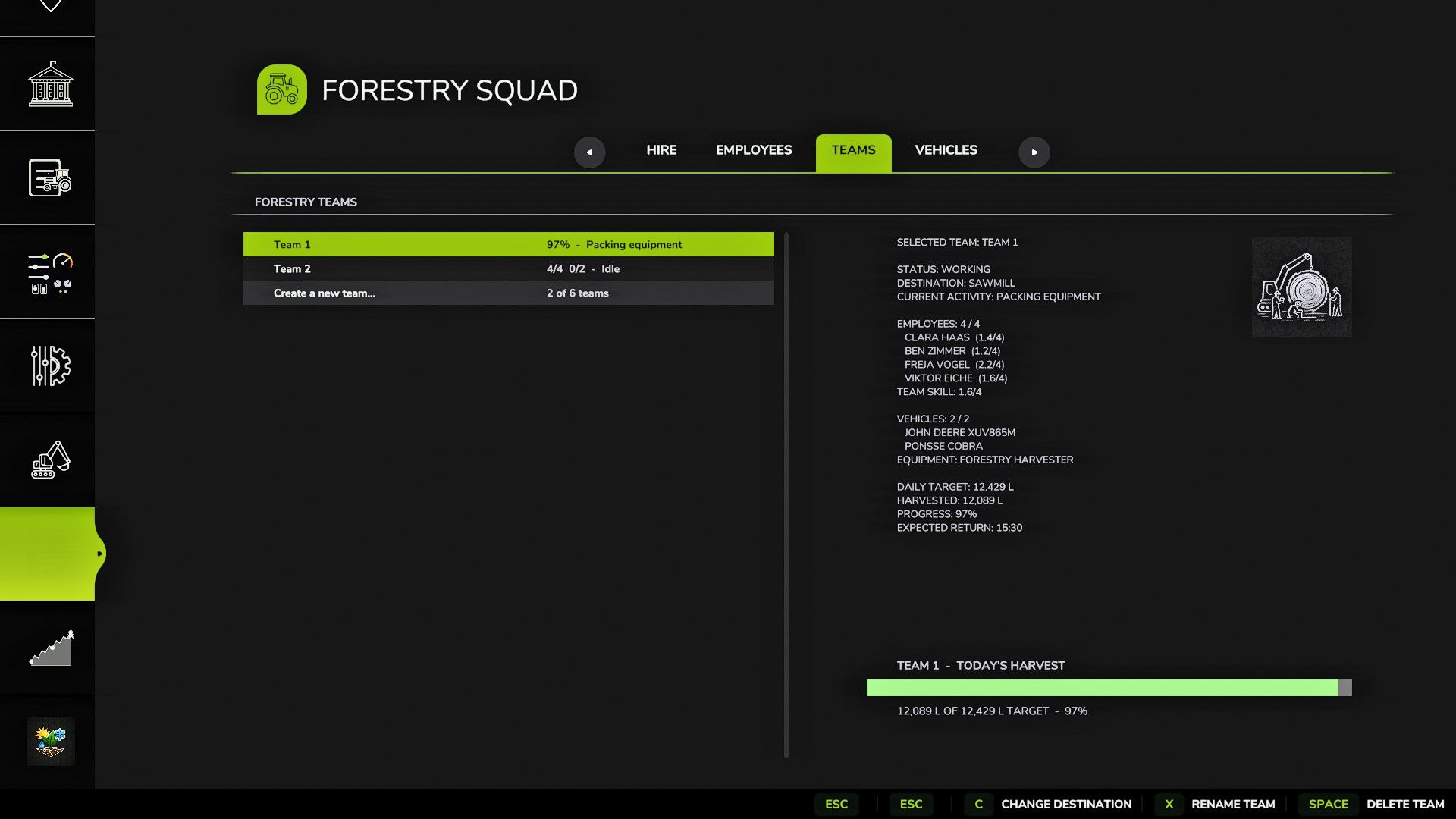 Forestry Squad BETA 3 v1.0