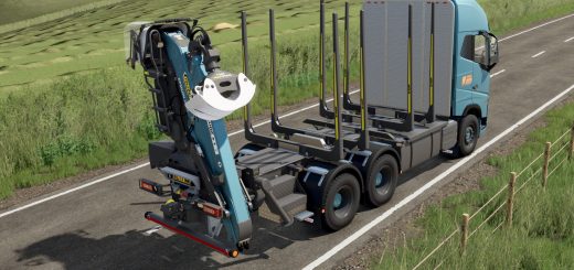 Forestry truck with loading crane v1.0.4.2