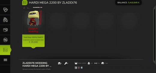 Hardi Mega 2200 Edit v1.0