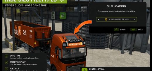 Hide Silo Filltypes – Hirschfeld Mods v1.0.0.3