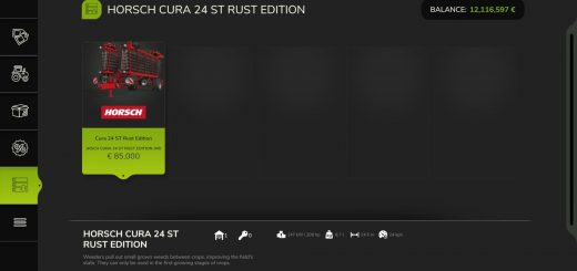Horsch Cura 24 ST Rust Edition v1.5