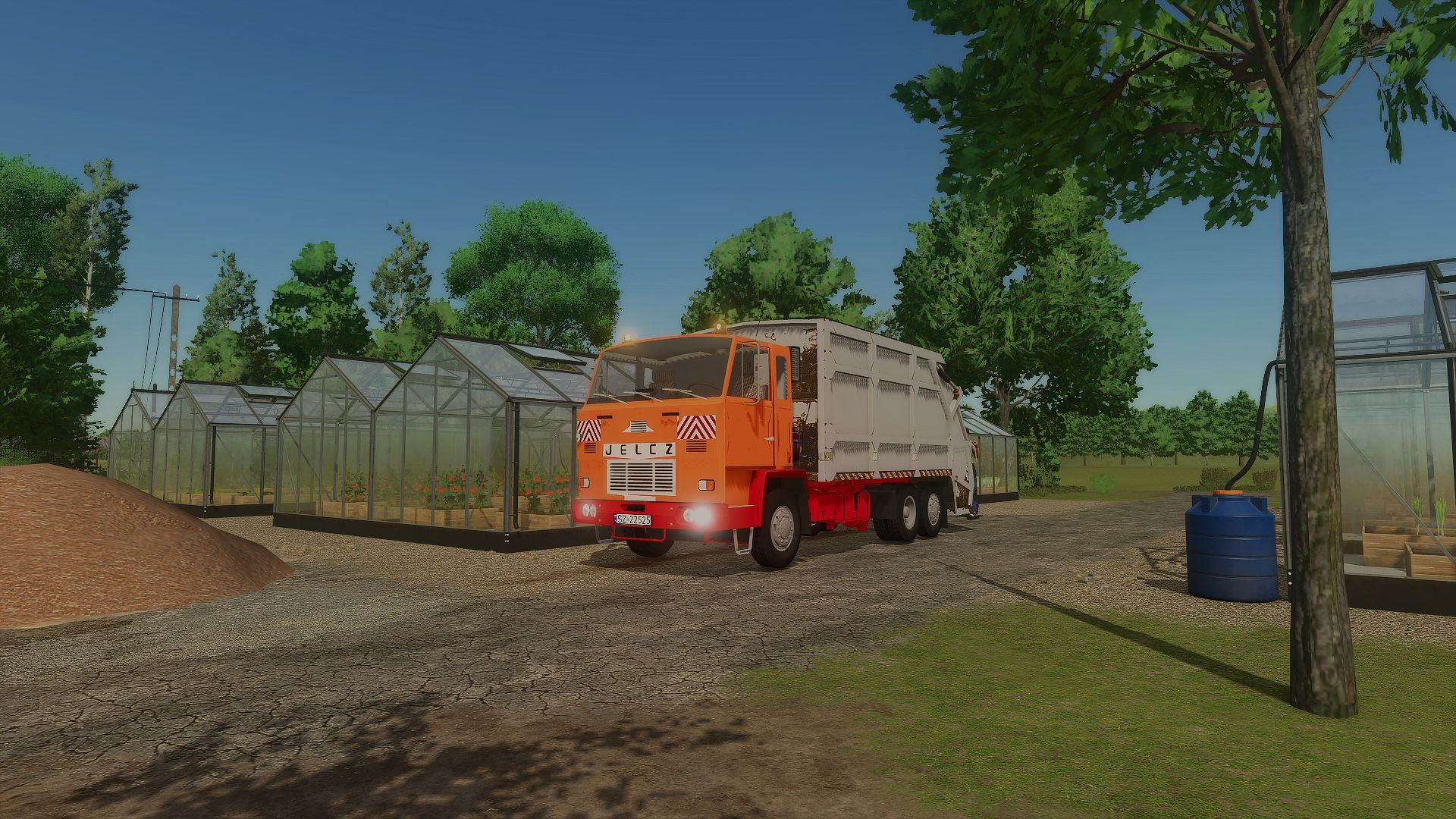 Jelcz 416 garbage truck v1.0