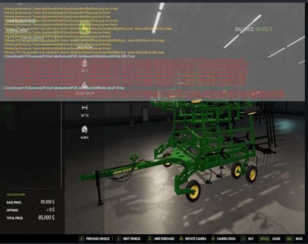 John Deere 2410 Plow v1.0