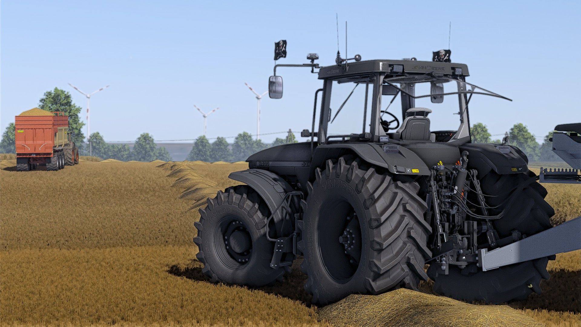 John Deere 8000 Series Dark Style v1.0