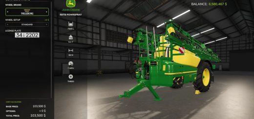 John Deere Precision Farming Sprayers v1.9