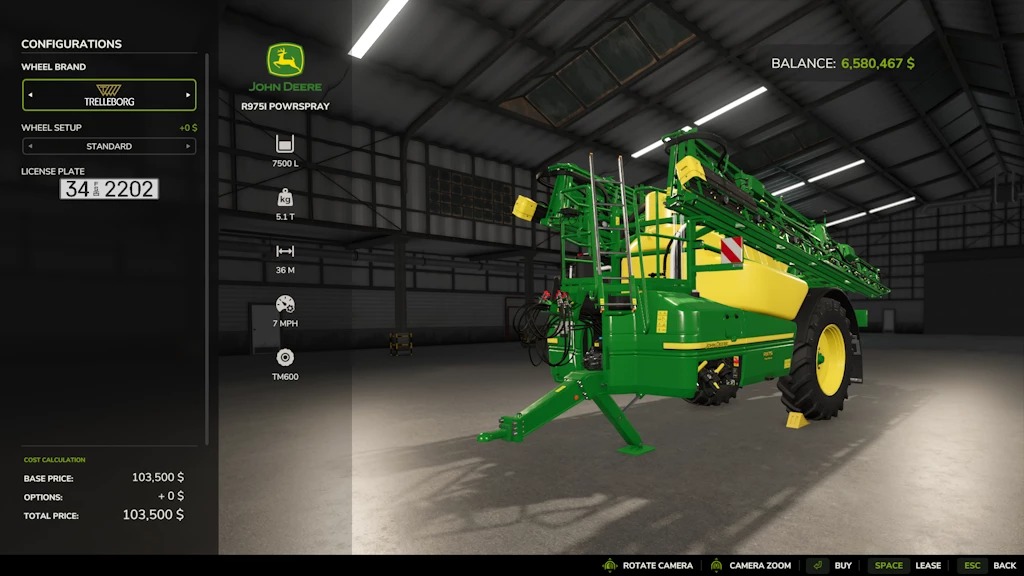 John Deere Precision Farming Sprayers v1.9