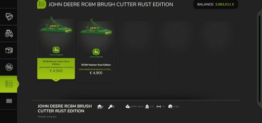 John Deere RC6M Rust Edition v1.2