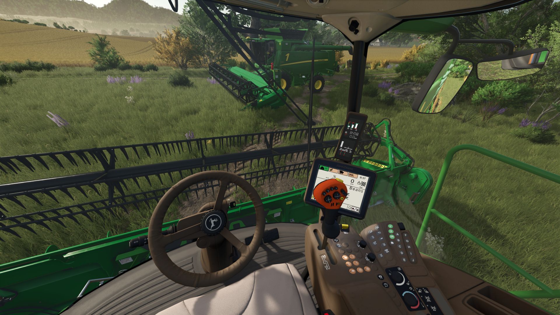 John Deere T Series + 600X Headers v1.0