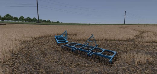 Kulu Agricultural Tools Industrial Rake v1.0
