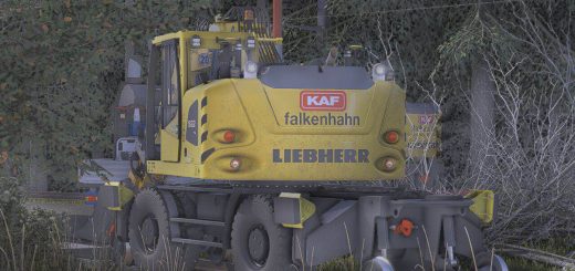 Liebherr 922 Rail Excavator v4.1.1.1