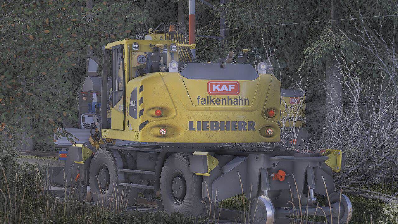 Liebherr 922 Rail Excavator v4.1.1.1