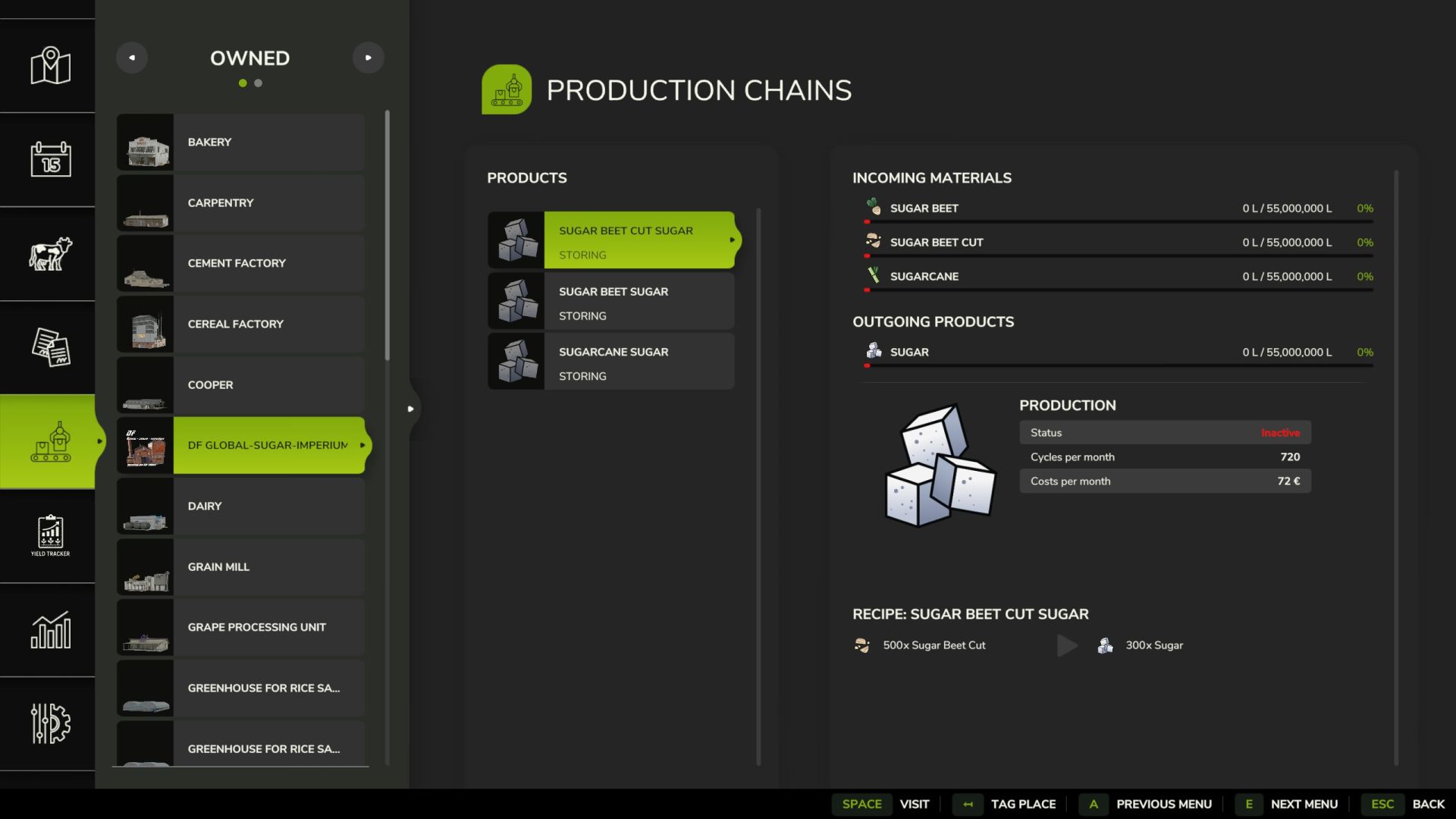 Liquid lime production v1.0.2.1