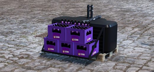 Lizard 1050 kg – front and rear weight v1.2