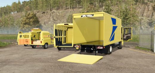 MAN TGL La Poste v1.0