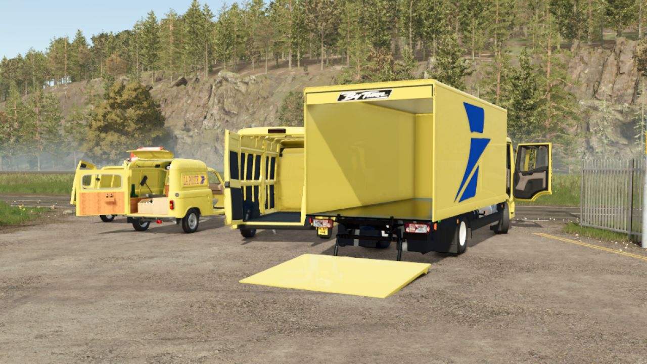 MAN TGL La Poste v1.0