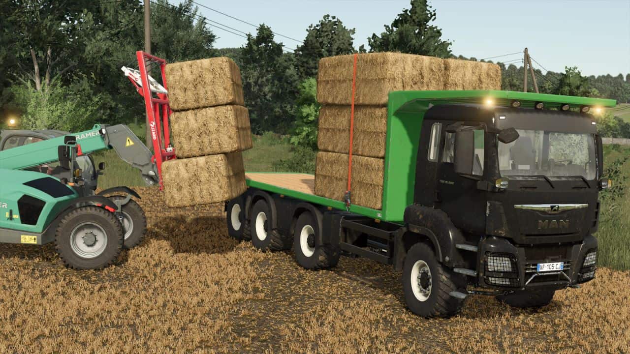 MAN TGS 18.500 Flatbed Autoload v1.5.0.1