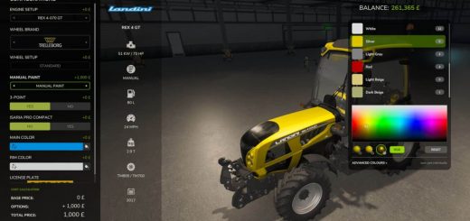 Manual Paint – Per-Material Vehicle Colours v1.0