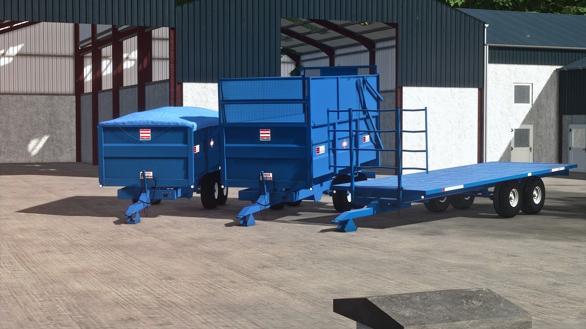 Marston Bale 22ft Trailer 1993 v1.0