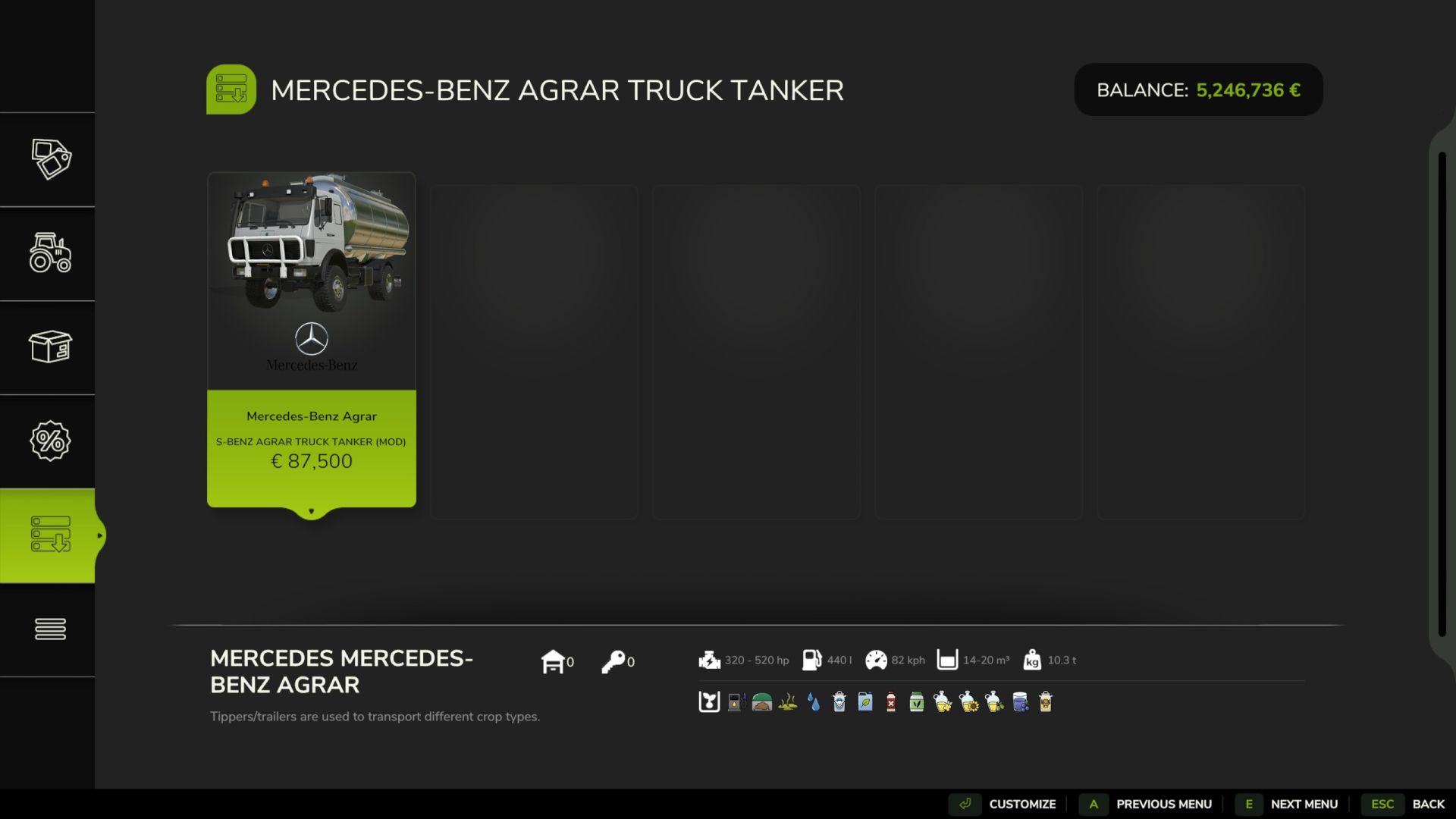Mercedes-Benz Agrar Truck Tankers v1.0.0.3