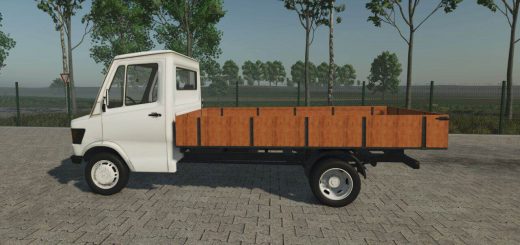 Mercedes Flatbed Truck v1.0