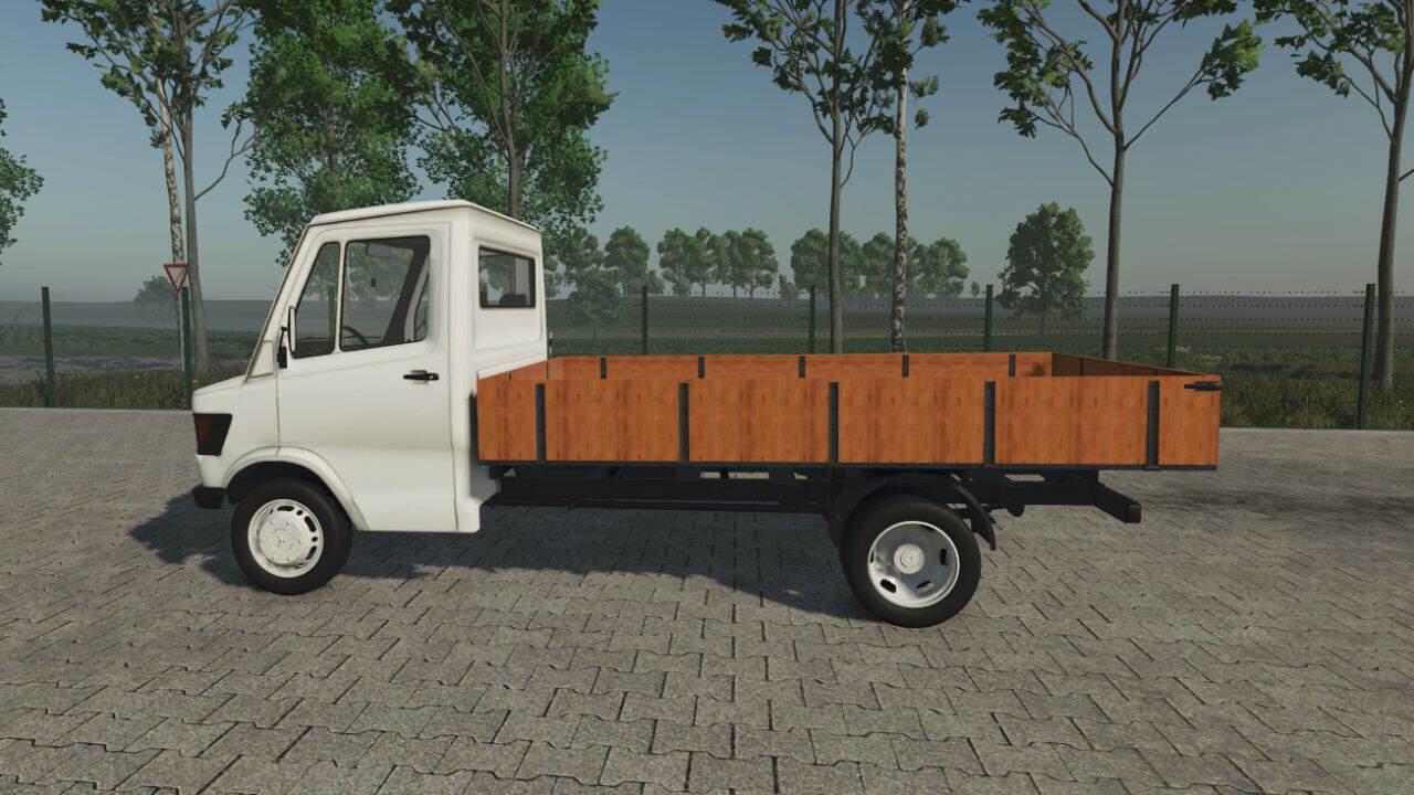 Mercedes Flatbed Truck v1.0