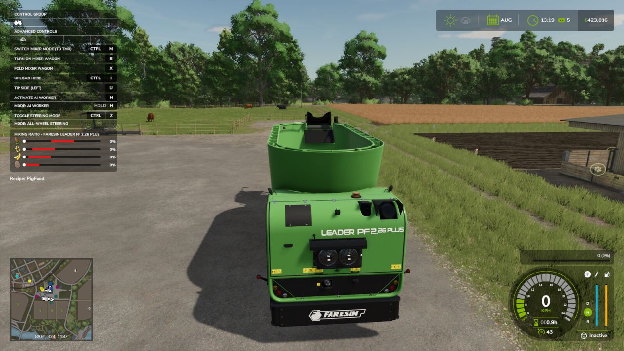 Mixer Wagon Feed Switcher v1.0