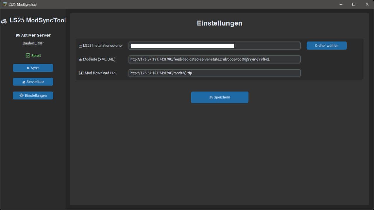 Mod Sync Tool With Server List v1.2