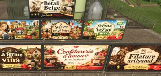 Panels for the map “La Haute Belgique” v1.0