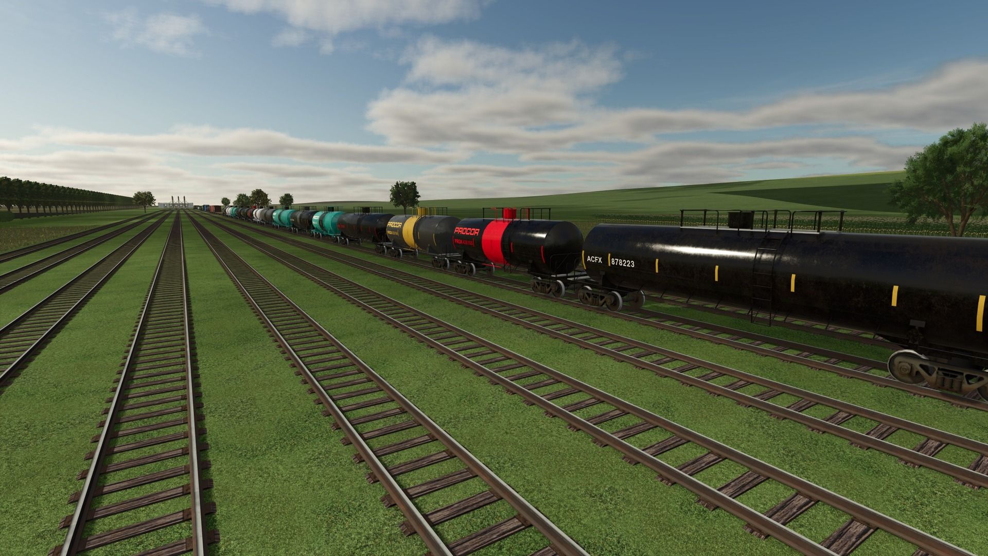 Placeable railway tracks v1.0