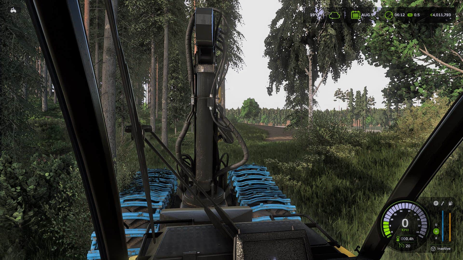 Ponsse Ergo 8w Harvester H8 v1.0