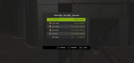 RealSilo – Realistic Silo Compartments v1.0