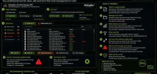 RollingRon Mod Manager PROFI v1.0