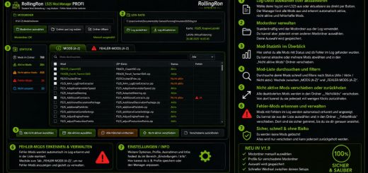 RollingRon Mod Manager PROFI v2.2