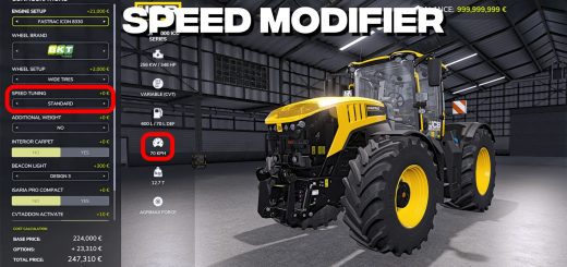 Speed modifier v1.0