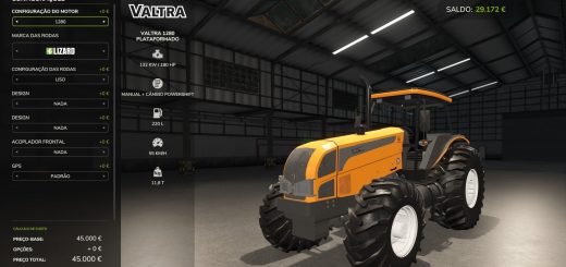 Valtra 1280 2010 v2.0