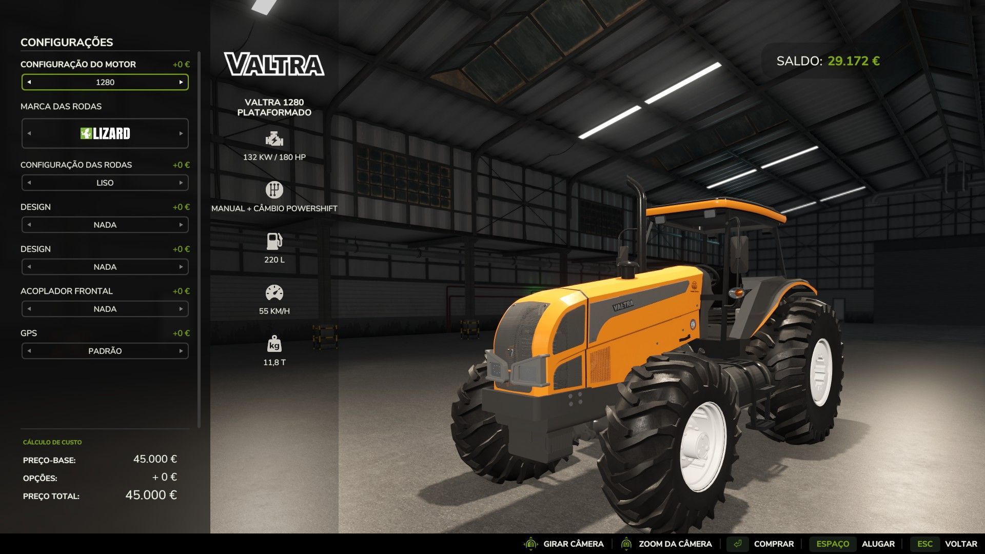 Valtra 1280 2010 v2.0