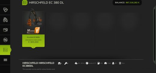 Volvo EC 380- Hirschfeld Edition v1.0.3.7