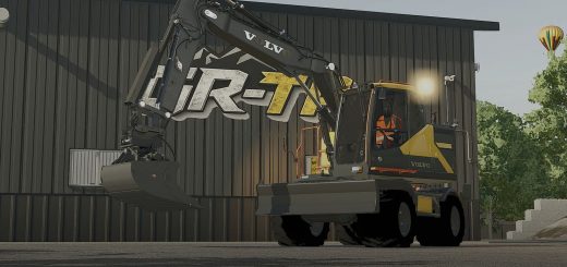Volvo EWR 150 + godet orientable v1.0