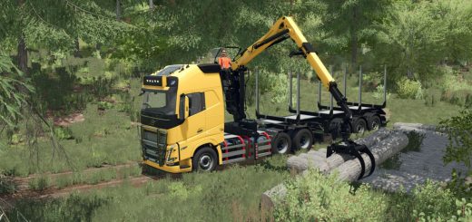 Volvo FH 16 Forestry Z-Crane Semi Pack v1.0.0.4