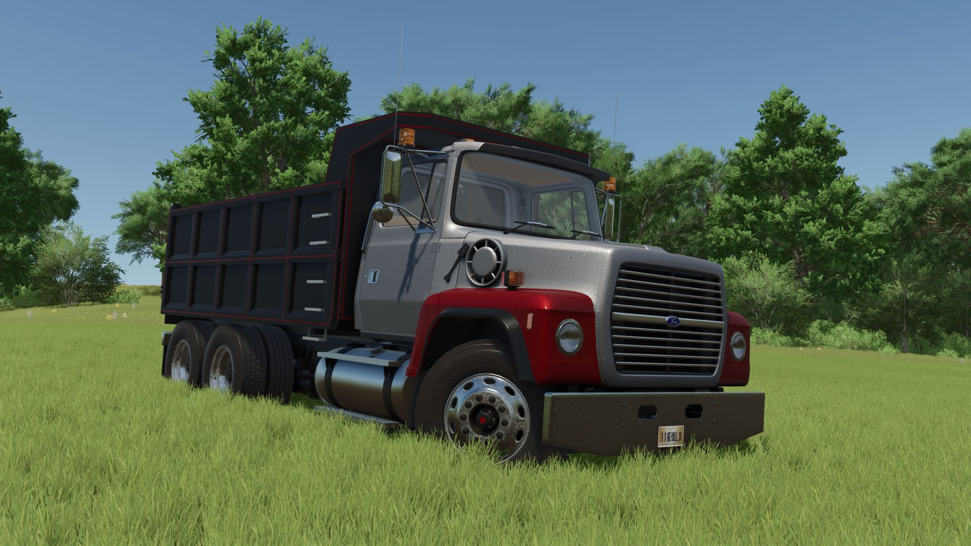 1991 Ford L9000 Dump v1.0